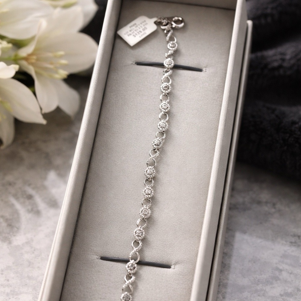 Elegant Silver 925 Sterling Silver Bracelet
